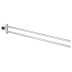 Grohe Essentials Cube Towel Bar - Chrome (40624001) - thumbnail image 1