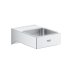 Grohe Selection Cube Glass/Soap Dish Holder - Chrome (40865000) - thumbnail image 1