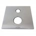 Hansgrohe cover plate escutcheon square - chrome (96761000) - thumbnail image 1