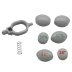 Hansgrohe Ecostat 1001 push button pack (97231000) - thumbnail image 1