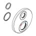 hansgrohe Escutcheon - 150mm (92283000) - thumbnail image 1