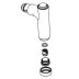 hansgrohe Metris Hand Spray - Chrome (98492000) - thumbnail image 1