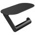 Hansgrohe WallStoris Toilet Paper Holder With Shelf - Matt Black (27928670) - thumbnail image 1