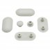 Ideal Standard Newson seat buffers - white (T217601) - thumbnail image 1