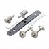 Ideal Standard Tonic soft close seat and cover hinge kit - pre 2010 - chrome (K7313AA) - thumbnail image 1