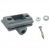 iflo Pivot Door Hinge Base, Screws and Cover Cap - Chrome (488734) - thumbnail image 1