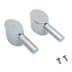 iflo Santerno Handles (Pair) - Chrome (485569) - thumbnail image 1