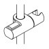 Mira Shower Head Holder (GP1502528W) - thumbnail image 1