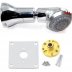 Mira Verve/Logic power BIR assembly - chrome (450.52) - thumbnail image 1