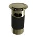 Top-Fix Basin Click Clack Waste - Slotted - Brushed Brass (TFIXBS6) - thumbnail image 1