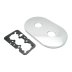 Trevi Ascari cover plate - Chrome (A960045AA) - thumbnail image 1