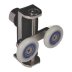 Uniwheel Universal Shower Door Runner (Single) (UW) - thumbnail image 1