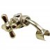 Bristan shower head holder 18mm - Gold (SLID 06488 DI) - thumbnail image 2