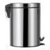 Croydex Britannia Five Litre Pedal Bin - Chrome (QA107305) - thumbnail image 2