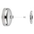 Croydex Britannia Retractable Clothes Line - Chrome (QA108641) - thumbnail image 2