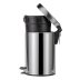 Croydex Britannia Three Litre Pedal Bin - Chrome (QA107205) - thumbnail image 2