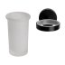 Croydex Flexi-Fix Epsom Black Tumbler and Holder (QM481821) - thumbnail image 2