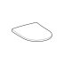 Geberit Acanto Toilet Seat - White (500.604.01.2) - thumbnail image 2