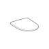 Geberit Acanto Toilet Seat - White (500.605.01.2) - thumbnail image 2