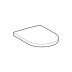 Geberit iCon Toilet Seat - White (574120000) - thumbnail image 2