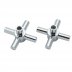 iflo Calm Handles (Pair) - Chrome (485603) - thumbnail image 2