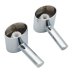 iflo Santerno Handles (Pair) - Chrome (485481) - thumbnail image 2