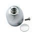 Mira Coda flow control knob - chrome (1630.047) - thumbnail image 2