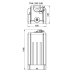 Salamander TankBoost 350L Mains Pressure Boosting Tank (TNK-350-SUB) - thumbnail image 2