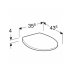 Twyford Alcona Toilet Seat - White (AR7851WH) - thumbnail image 2