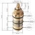 Vado VEL-001A-WAX thermostatic cartridge assembly (VEL-001A-WAX) - thumbnail image 2