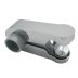 Aqualisa 25mm pinch grip shower head holder - grey/chrome (910314) - thumbnail image 3