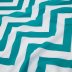 Croydex Aqua Chevron Textile Shower Curtain (AF290416H) - thumbnail image 3