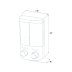 Croydex Double Shampoo/Soap Dispenser - White (PA660622) - thumbnail image 3