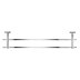 Croydex Flexi-Fix Camberwell Double Towel Rail - Chrome (QM922941) - thumbnail image 3