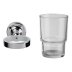 Croydex Flexi-Fix Worcester Tumbler and Holder - Chrome (QM461841) - thumbnail image 3