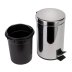 Croydex Three Litre Pedal Bin with Soft Close (AJ657241) - thumbnail image 3