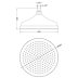 Hudson Reed 12" Apron Fixed Shower Head - Chrome (HEAD16) - thumbnail image 3