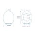 Croydex Huron Sit Tight Toilet Seat (WL600322H) - thumbnail image 4