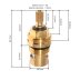 Hansgrohe shut-off unit (right closing) (96350000) - thumbnail image 4