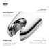 Mira Logic fixed to wall shower head holder - Chrome (2.1605.150) - thumbnail image 4